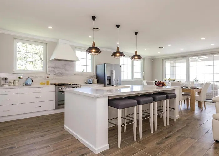 Gorgeous In Bregi With Kitchen Breza